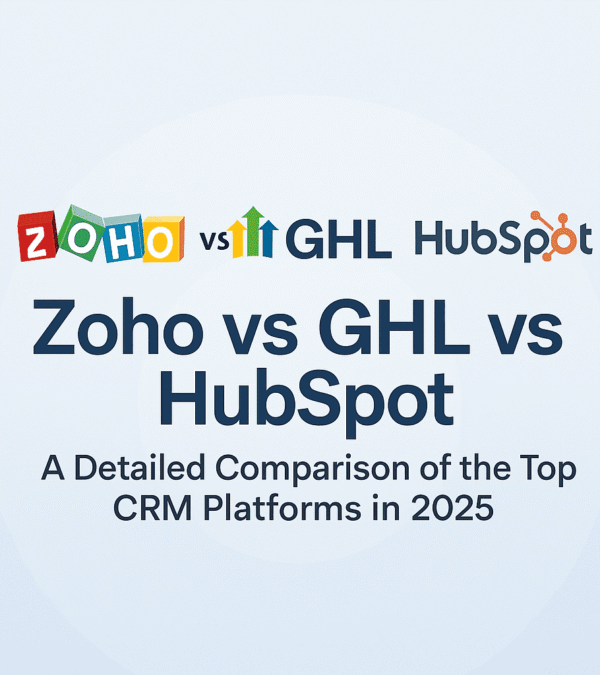 Zoho vs GHL vs HubSpot
