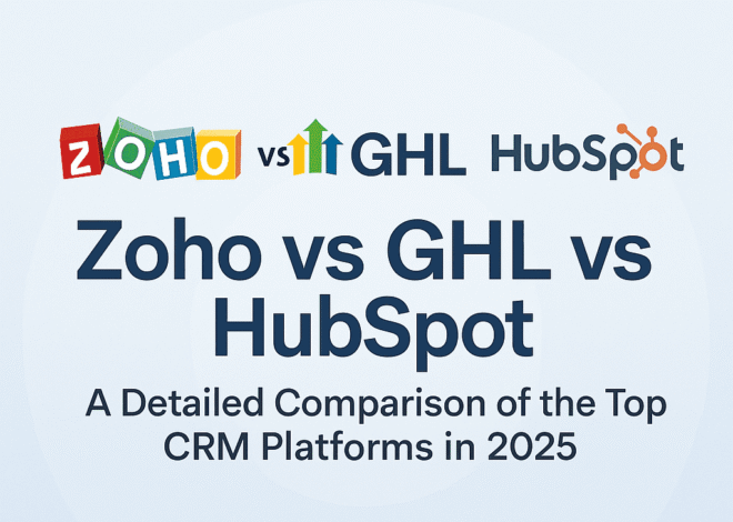 Zoho vs GHL vs HubSpot